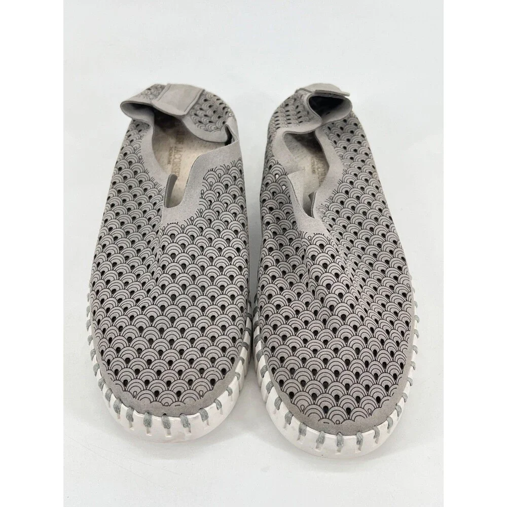 Isle Jacobsen Tulip 139 Slip-On Shoes, Grey, Women's EU 39 US 9